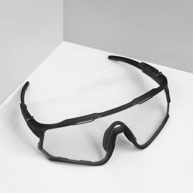 BUCKLOS Polarisierte Fahrradbrille UV400 Rennrad-Mountainbike-Brille TR-90 Rahmen Winddichte Outdoor-Sportbrille Fahrradteile
