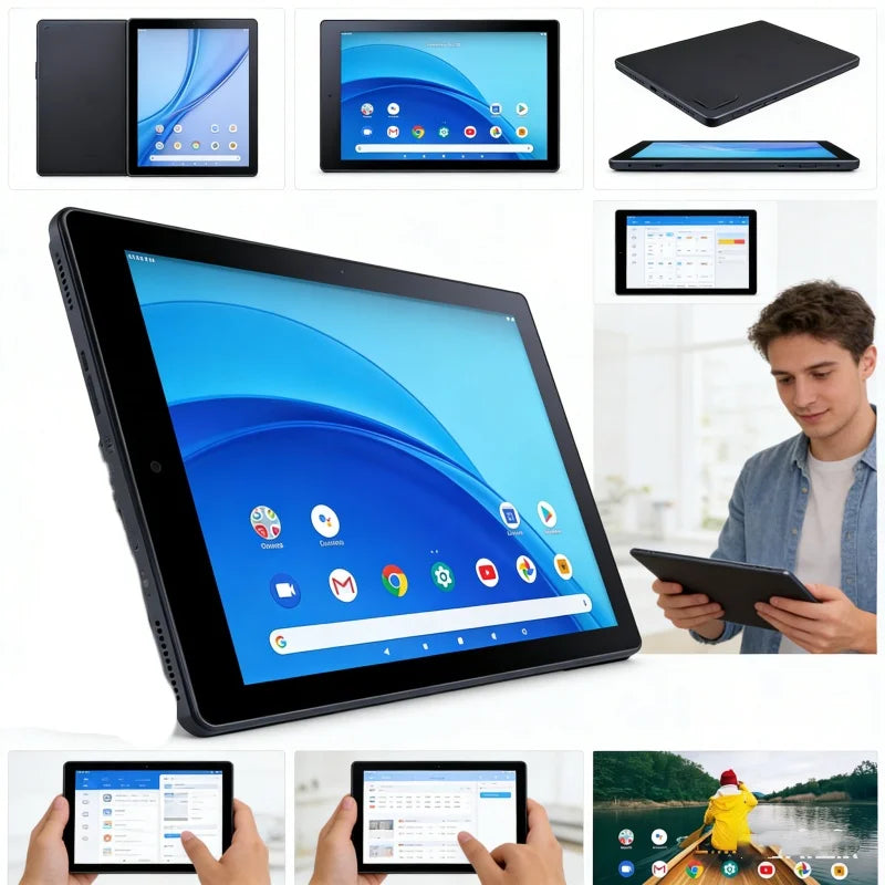 10,1 Zoll RAM 2GB ROM 32GB V9 Android 9.0 Tablet PC CPU MT8167 (Quad-Core, 2M Cache) Prozessor Dual-Kamera WIFI DC-Ladefunktion