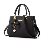 Neue koreanische Version trendige Herbst- und Winter-Schleifen-Damenhandtasche tragbare Umhängetasche Killer Bag Muttertasche großes Fassungsvermögen