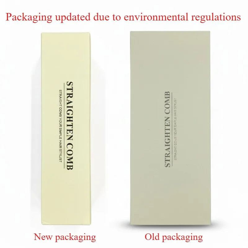 USB Charging Portable Hair Straightener Brush, Cordless Straightening Comb LED Display & Ceramic Coating, Ionic Technology Zweitbild