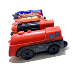 Elektrische Zuglokomotive Magnetisches Auto Druckguss-Modell Steckplatz passend für alle Marken Holzzugschienenbahn für Kinder Spielzeug W02