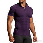 Kompressions-T-Shirt Herren Sommer Sportbekleidung Homme Tops T-Shirt Training Sportkleidung Gym Fitness Trikot Tights Running T-Shirt Herren