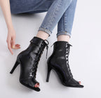 Damen Party Stiefel 2020 Damen Sexy Stilettos High Heels Schuhe Damen Latein Tanzschuhe Latein 2020 Für den Ballsaal