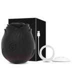 Leistungsstarker Saugvibrator für Frauen Vakuum-Klitorisstimulator Oralsauger für weibliche Brustwarzen Klitoris-Sauger Vibrations-Sexspielzeug für Erwachsene Rosen-Spielzeug