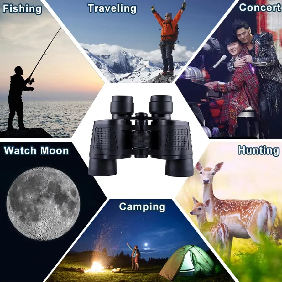 Professionelles Fernglas HD Portable Okulare 90X90 Weitbereichs-Fernglas für Jagd, Outdoor, Campingausflüge, Premium-Optik