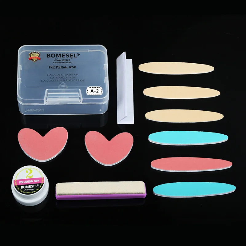 Make-up-Set Nagelpufferblock Feilen Maniküre Puffer für Nagelpflege Werkzeuge Hochwertige Nagelpflege Puffercreme Maniküre-Set