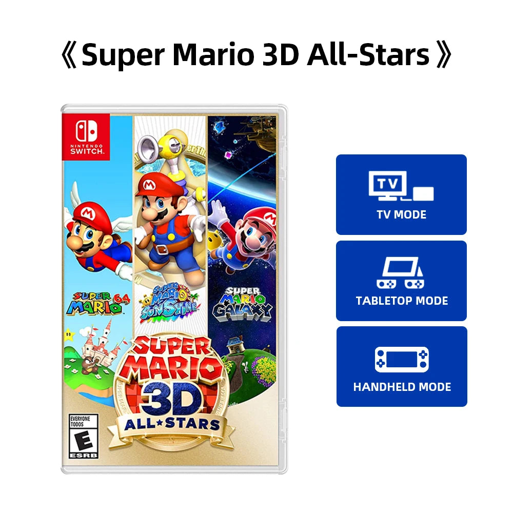 Super Mario 3D All Star Collection – Nintendo Switch Game-Angebote – Nintendo Switch OLED Lite Spielkassette