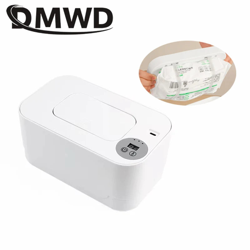 Baby Feuchttücherwärmer Spender Thermostat Wärmer Taschentuchbox Servietten Elektrische Heizung Isolierung Aufbewahrungsbox Halter Hauptbild