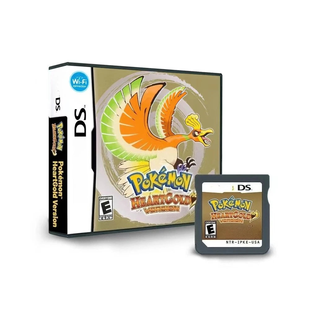NDS-Spielkarte, Pokémon-Serie Platin, Pure Heart, True Soul, Conquest, Garbage Gold, Neue Version Englisches Spiel