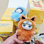 EAKI Naruto Blind Box Shippuden Naruto Uzumaki Sasuke Kakashi Party Serie Plüschpuppe Handgemachtes Ornament Spielzeugsammlung Geschenk