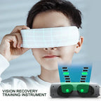 Visionswiederherstellungs-Augenmassagegerät Grünes Licht Vision Recovery Trainingsinstrument EMS Akupressur Augenschutz Wiederherstellung Kurzsichtigkeit Kind