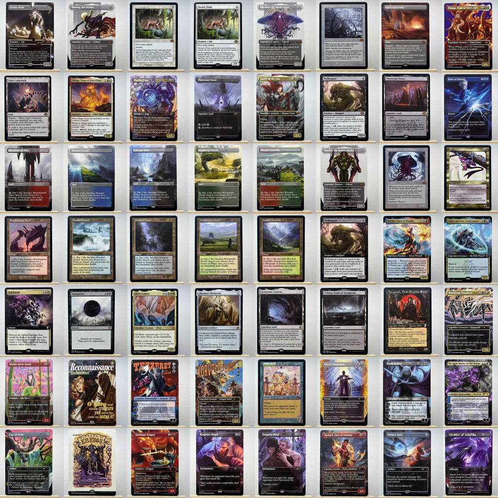 MH3 MH2 HOLO10-03 TCG magical Cards for Home Play Proxy fetch land Marsh Flats the Arid Mesa Misty Rainforest gathering