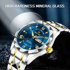 BANGWEI Elegante Luxus Quarz Damenuhr Mode Klassisch Einfach Edelstahluhren Automatisches Datum Wasserdicht Diamant Damen Armbanduhr