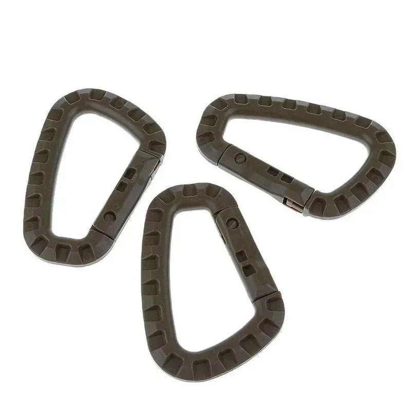 1/2/3/4/6pcs Taktischer Karabiner Karabinerhaken Karabiner Clip Kunststoff Kadett Wandern Camping