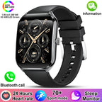 New For OPPO Ultra Thin Smart Watch Men AMOLED HD Screen Always Show Time Heart Rate Bluetooth Call Sports Waterproof Smartwatch