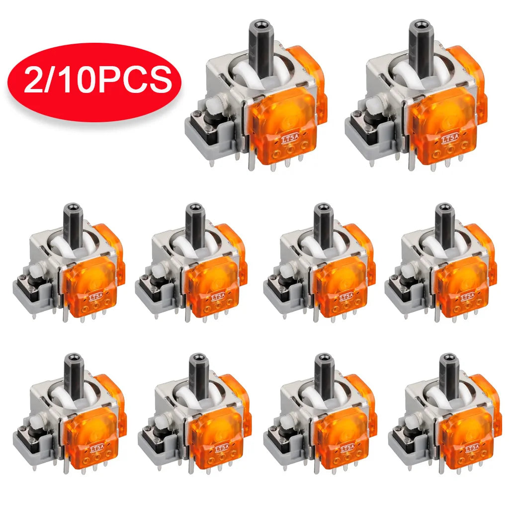 2/10 Stück Ersatz-TMR-Effekt-Joystick 3D-Analogstick für DualSense PS5 PS4 Controller für Xbox Series X/S Reparaturteile Hauptbild