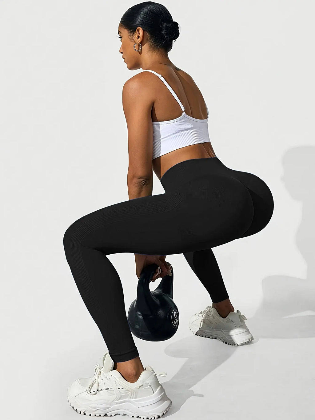 CZGUKE 2-teilige Damen Tie-Dye-Hose Sport Leggings Nahtlos High Waist Push-up Damen Fitness- und Trainingskleidung