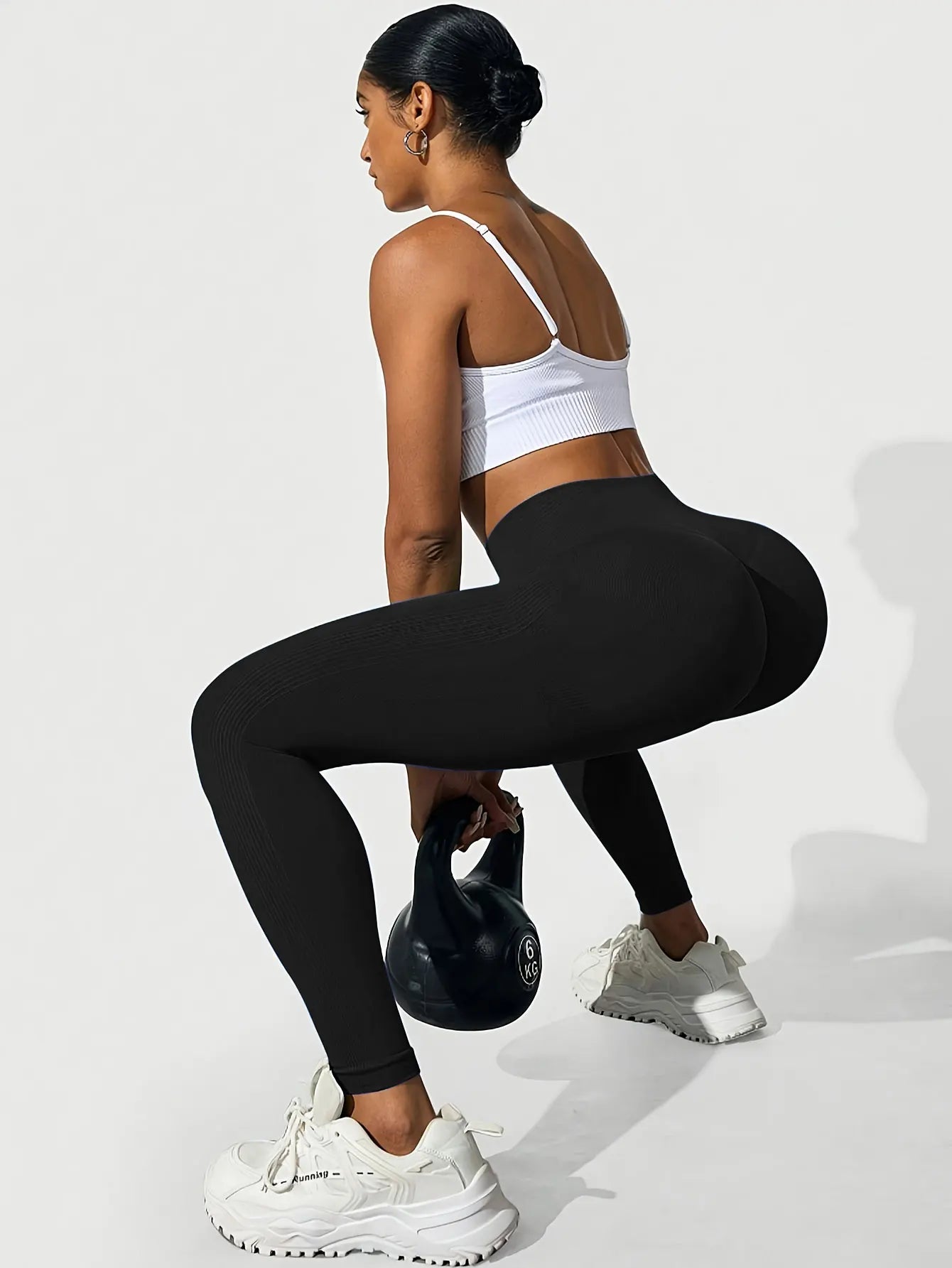 CZGUKE 2-teilige Damen Tie-Dye-Hose Sport Leggings Nahtlos High Waist Push-up Damen Fitness- und Trainingskleidung