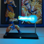 DRAGON BALL Son Goku Kamehameha Nachtlampe Schreibtisch-Dekorationsmodell Nacht Anime umgebende Kinderspielzeuge Geburtstagsgeschenk