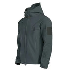 Militär Softshell-Jacken Herren Taktische Winddichte Wasserdichte Jacken Herren Armee Kampfjacken Herren Kapuzen Bomberjacken