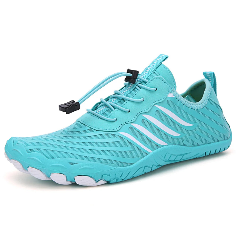 Unisex-Schnelltrocknende Wasserschuhe Herren Damen Bunte Strand-Schwimm-Surf-Wasserschuhe Paar Barfuß-Upstream-Sneaker