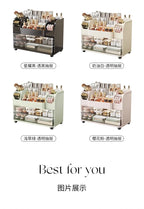 Desktop cosmetics storage box, makeup box, high-end dressing table, skincare product sorting box, dressing table storage rack