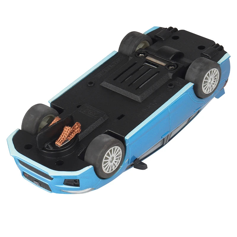 Analoge Slot-Car 1:32 Maßstab Renn-Polizei Spielzeug für Kinder Elektrische Rennstrecke