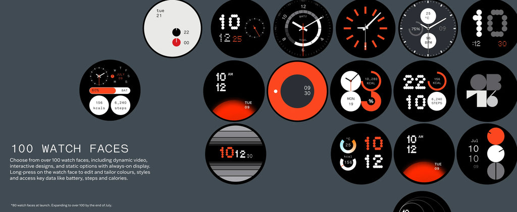 CMF by Nothing Watch Pro 2 1.32" AMOLED-Display Bluetooth-Anrufe mit KI-Rauschunterdrückung