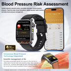 2026 Neue Gesundheits-Smartwatch Lasertherapie Reduziert Drei Hochs Blutsauerstoff Blutdruck Harnsäure Blutfette EKG-Smartwatch Für Herren