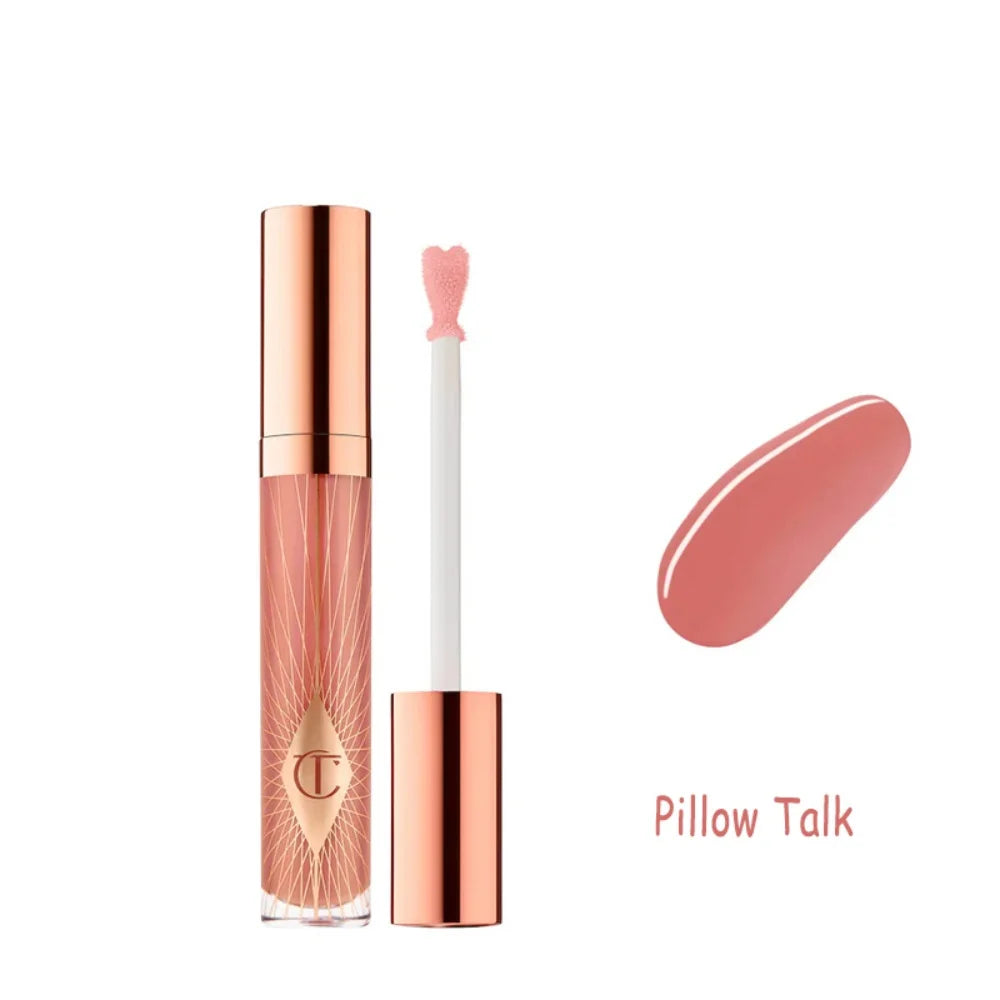 Charlotte Tilbury Lip Gloss Zweifarbiges Herzform-Puder-Rouge-Highlight-Spotlight-Aufhellung Nahtloses Cosplay-Make-up-Geschenk