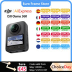 DJI Osmo 360 Standard Bundle 360-Kamera mit 1 Zoll ° Bildgebung ° Video in 8K Nativ ° Foto in 120 MP DJI Osmo 360