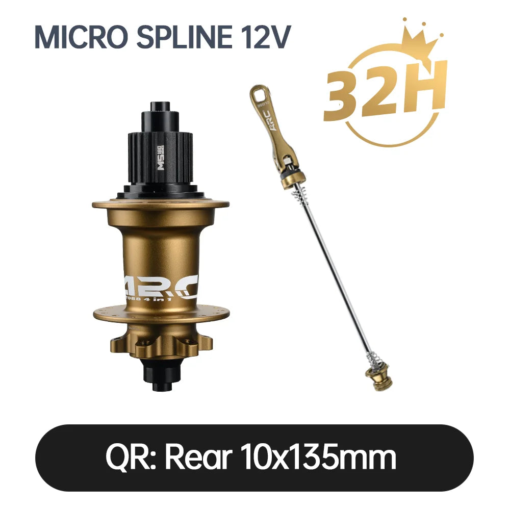 ARC MT088 MTB Nabe 6 Sperrklinken 180 Klicks Abgedichtete Lager Nabe Vorne 9x100 15x100 Hinten 10x135 12x142 Fahrrad Cube 8 9 10 11 12-fach