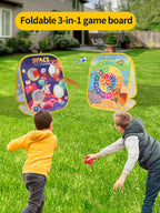 3-in-1 Bohnensackwurfspiel-Set für Kinder - Interaktives Eltern-Kind-Spielzeug für Schulsport, Geburtstag & Ostergeschenke