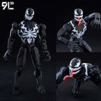 Venom Spider-Man Lucky13 Dummy13 Actionfiguren – 3D-gedruckte T13-Mehrgelenk-Shapeshift-Mannequin-Anime-Sammelspielzeuge