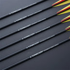 Carbon-Armbrustpfeil mit ersetzter Pfeilspitze, Bogenschießbolzen, Schießzubehör, Jagd, ID8.8, AD7.6, 20"