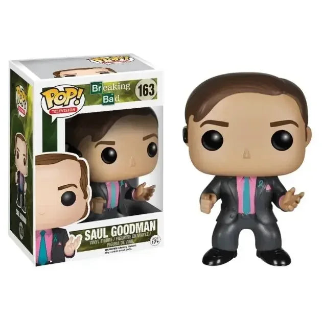 FUNKO POP Television Breaking Bad Gus Fring 167 Saul Goodman 163 Walter 160 MIKE 165 Jesse Pinkman 161 Vinylfiguren Modellspielzeug