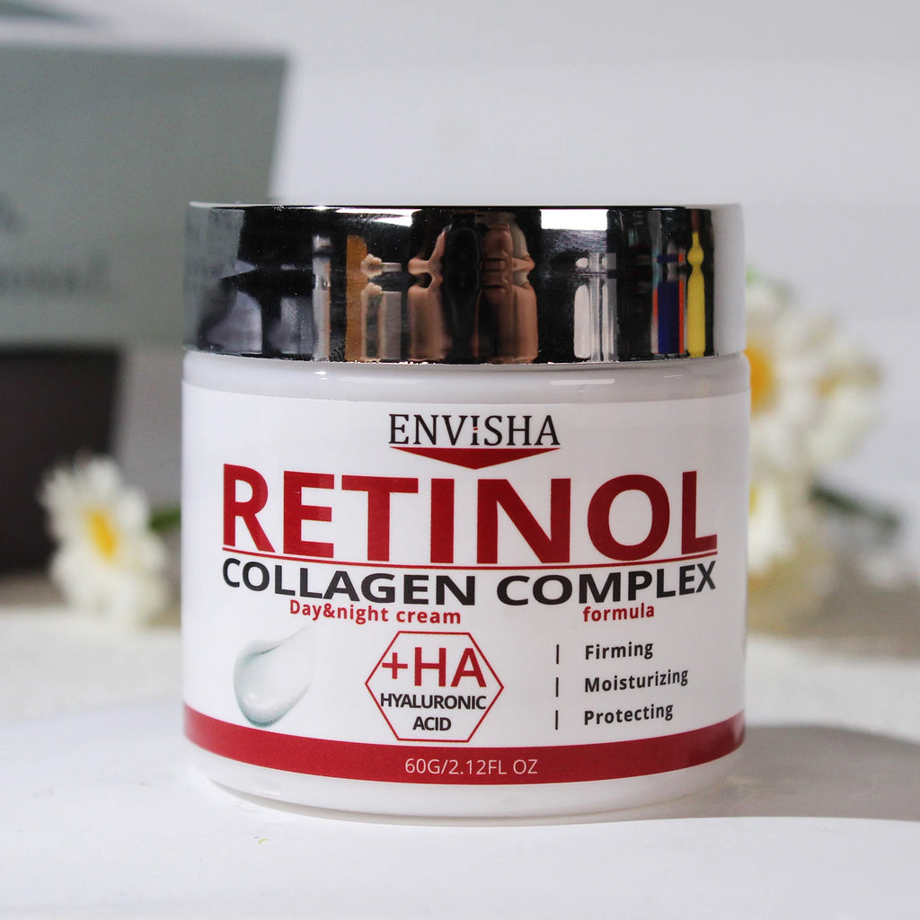 Gesichtspflege Retinol Collagen Komplex Creme Spendet tiefe Feuchtigkeit Strafft Nährt Verjüngt Glättet Schönheit Gesundheit