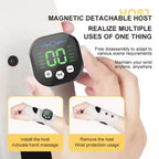 EMS Elektrisches kabelloses Handgelenk-Massagegerät 10 Modi Vibrationsmassage Linderung von Handmuskelermüdung USB wiederaufladbare Handgelenksbandage