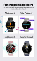 2025 Neue Smartwatch für die Krankenpflege: Blutsauerstoff, Blutfett, Harnsäure, EKG+PPG, Körpertemperatur, Bluetooth-Anruf, Gesundheits-Smartwatch