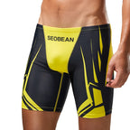 Herren Schnelltrocknende Boxer-Badehose mit Bundzug zum Surfen, für Strand, Sand, Thermische Badeshorts
