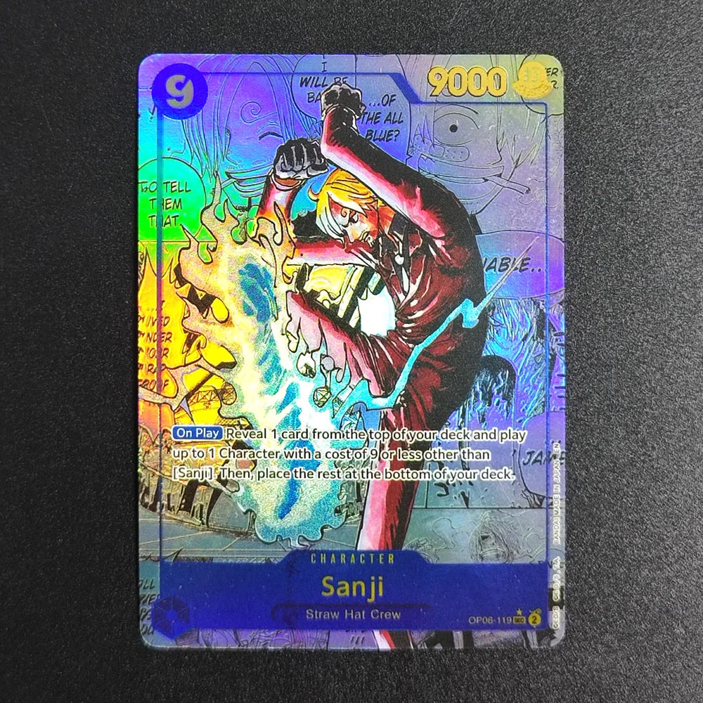 28 Stil DIY ONE PIECE CARD Game Luffy Sanji ACE Zoro Shanks Nami Teach Sabo Manga Alt Art SEC Englische Sammlung Anime Karten