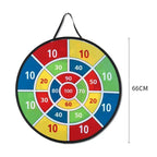 66CM große Dartscheibe Kinder-Dartscheibe mit klebrigen Bällen Jungen Spielzeug Indoor Sport Outdoor Spaß Familienparty Spiel Spielzeug
