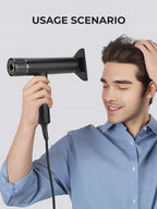 VGR Haartrockner Professioneller Haartrockner BLDC-Motor Haarstyling-Föhnmaschine 110000 U/min Negativ-Ionen Salon-Gebläse V-401