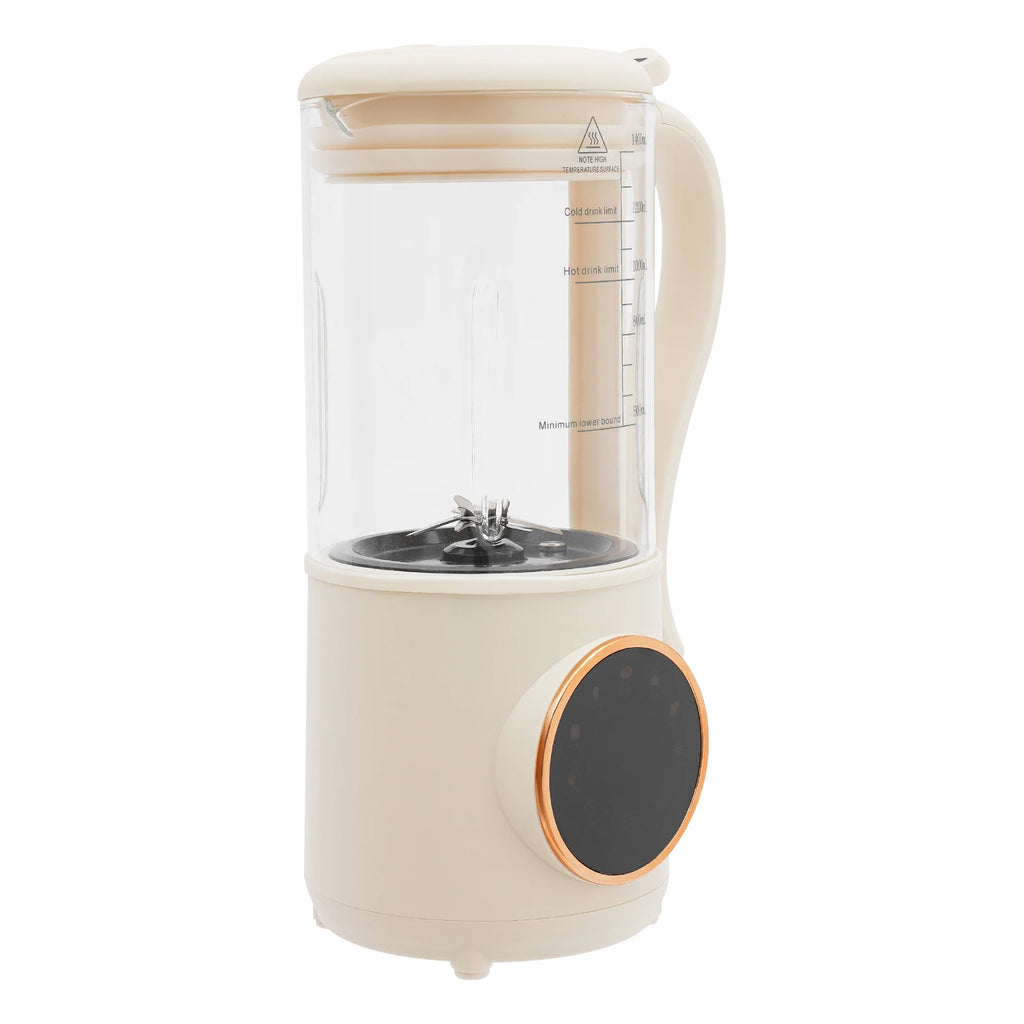 1.4L Nut Milk Maker Machine 1400ML Juicer Soy Milk Machine with 16 Blades for Homemade Plant Oats Almond Cereal Drinks