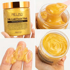 MELAO 24K Gold Gesichtsmaske Beauty Facemask Hautentfernende Frankreich Goldene Kollagen Gesichts-Feuchtigkeitsmasken