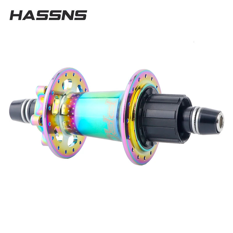 HASSNS Noisy Cube Pro 7 Freilauf MTB Hinterradnabe 32 Loch Dirt Jump Bike Nabe Wechsel Fahrrad Cube 15*100/10*135MM Fahrradbuchsen