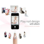 Smarter 3D Mobiler Nageldrucker M1 Muster Digitaler Nagelkunst-Drucker DIY Tragbares H1 Nagelkunst-Gerät Vom Telefon
