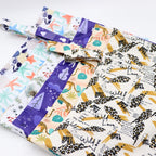 Wasserdichte Wickeltasche Windeltasche Mama Baby Umstandstasche Waschbare Reißverschluss Windel-Organizer Trockenbeutel Reisetragetasche 30x40cm