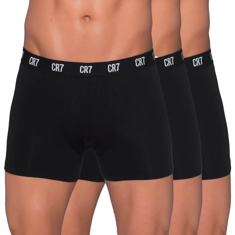 CRIIS SEVEN 7 Boxer Hombre Cotton Cristiano Ronaldo Herren Sport Shorts Unterwäsche Männliche Marke Boxershorts Herrenslips Herren Geschenk Unterhose