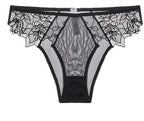 BANERDANNI Pure Desire Victoria Französische Spitzenbestickte Dessous Frauen dünne Cups Triangel-BH Set Bequem ohne Bügel